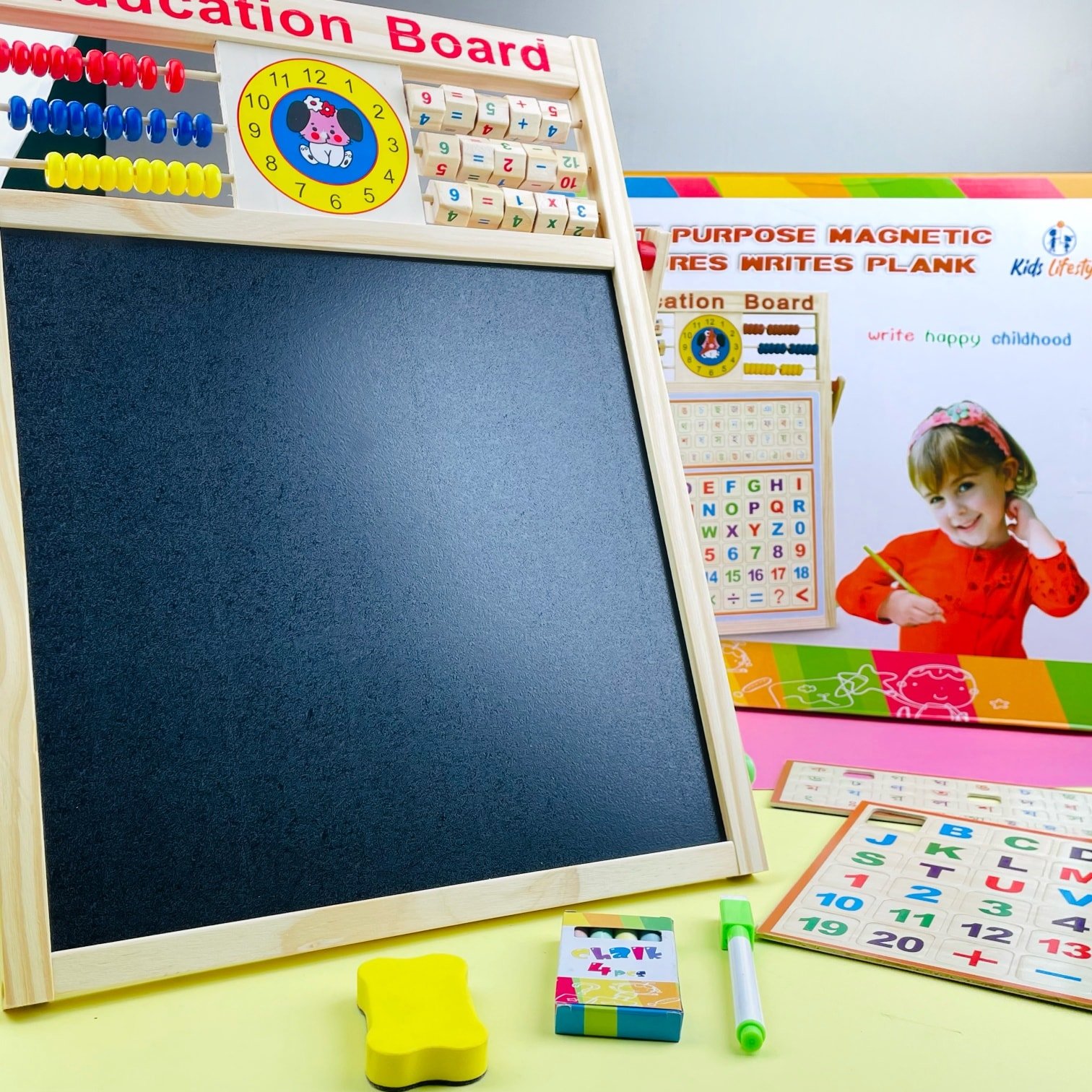 Multifunctional Drawing Board With Alphabet