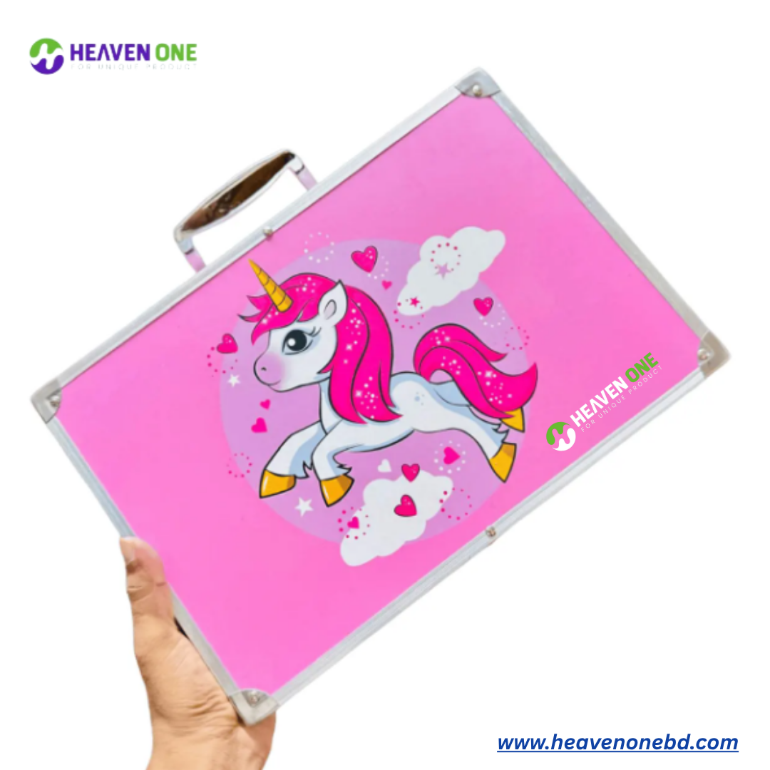 145 pieces of aluminum box Unicorn painting set - Image 2
