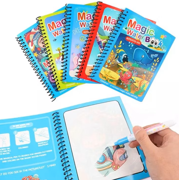 Magic Water Drawing book