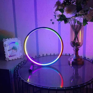 RGB Circle Desk Light with App & Remote Control
