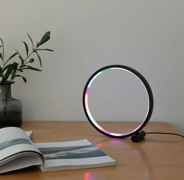 RGB Circle Desk Light with App & Remote Control